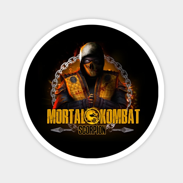 Scorpion (Mortal Kombat) Magnet by Brom Store